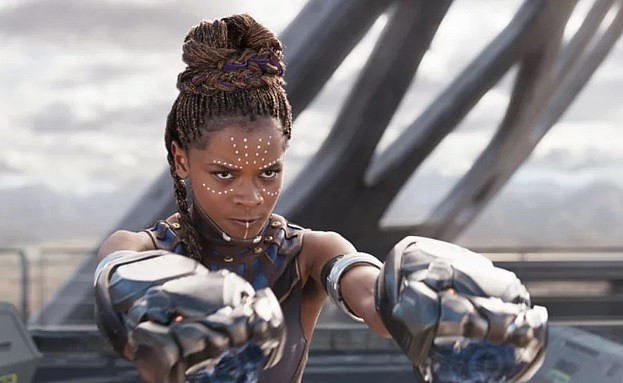 Letitia Wright interpretou Shuri no filme 