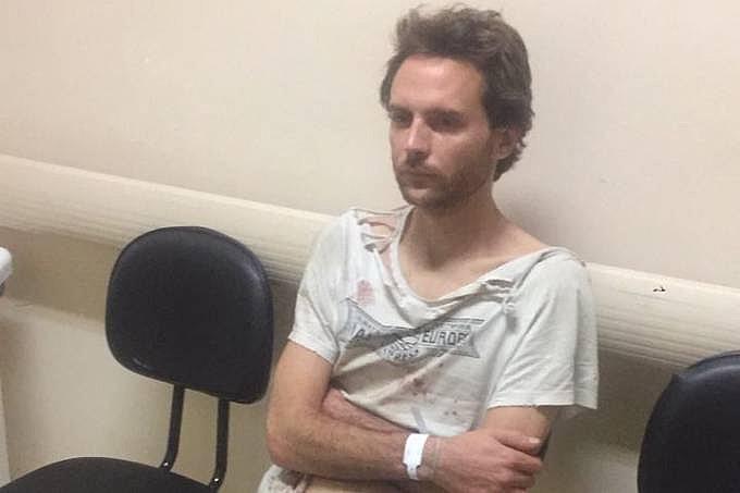 Andreas no hospital Foto: Reprodução/Veja SP