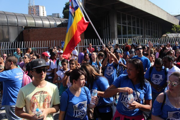 Quadrangular na Marcha pra Jesus