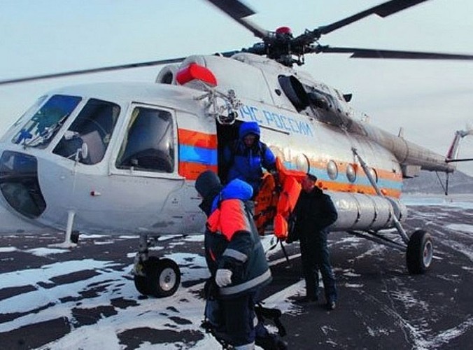 Autoridades russas foram até a região para descobrir a causa da queda da aeronave | Reprodução