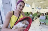 Elisa levou a lhasa apso Sofia para o hospital - andré porto/metro